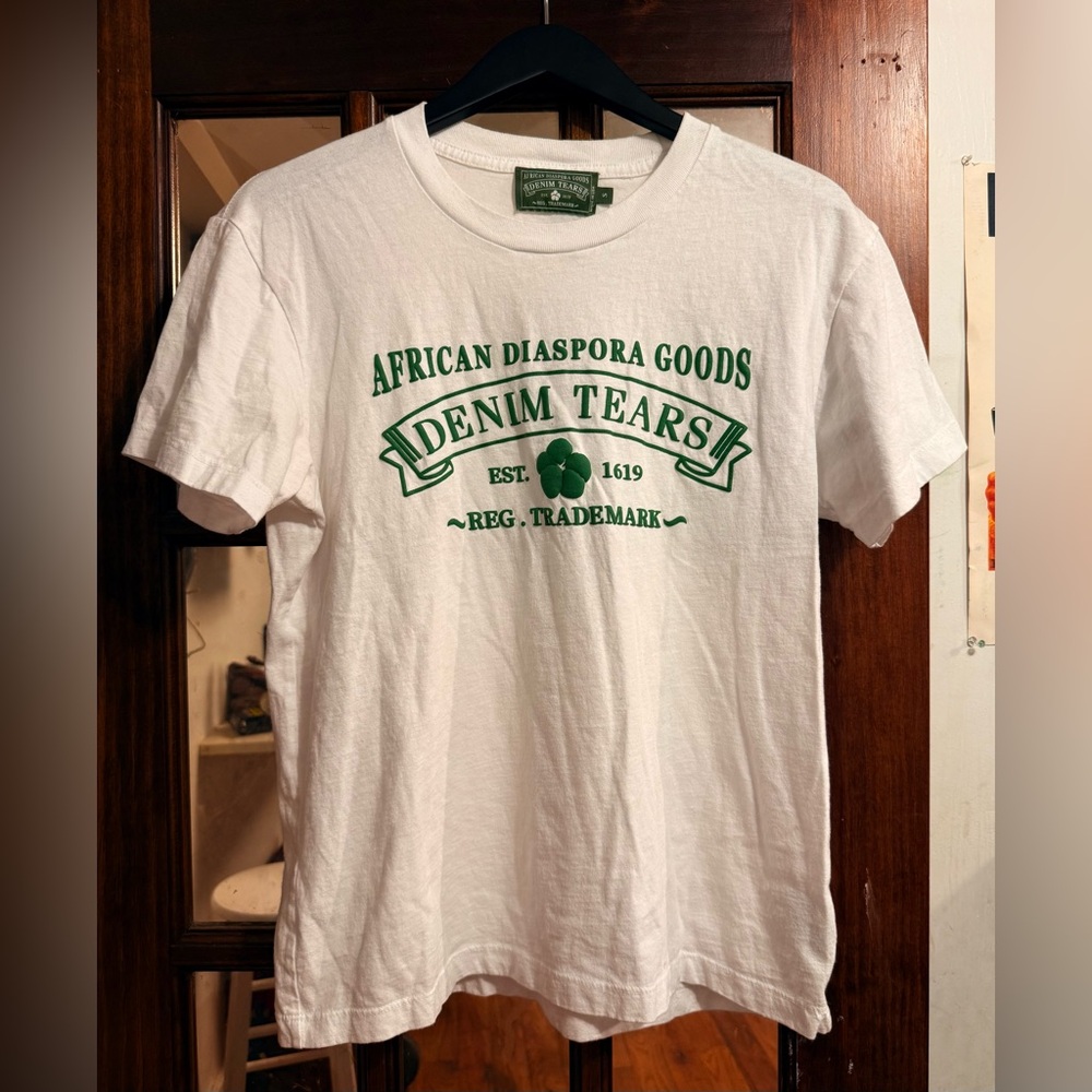 Denim Tears African Diaspora Goods Tee 
size  S